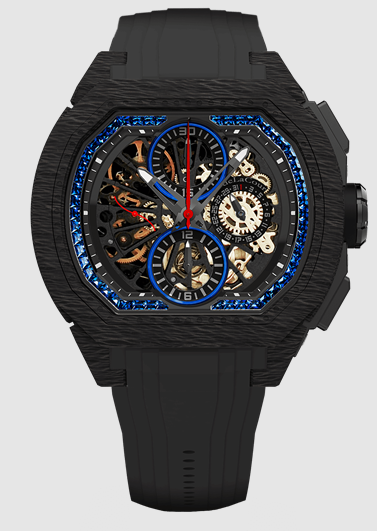 Replica DeLaCour Reflect Concept Blue Sapphire WACC3210-1550 Watch